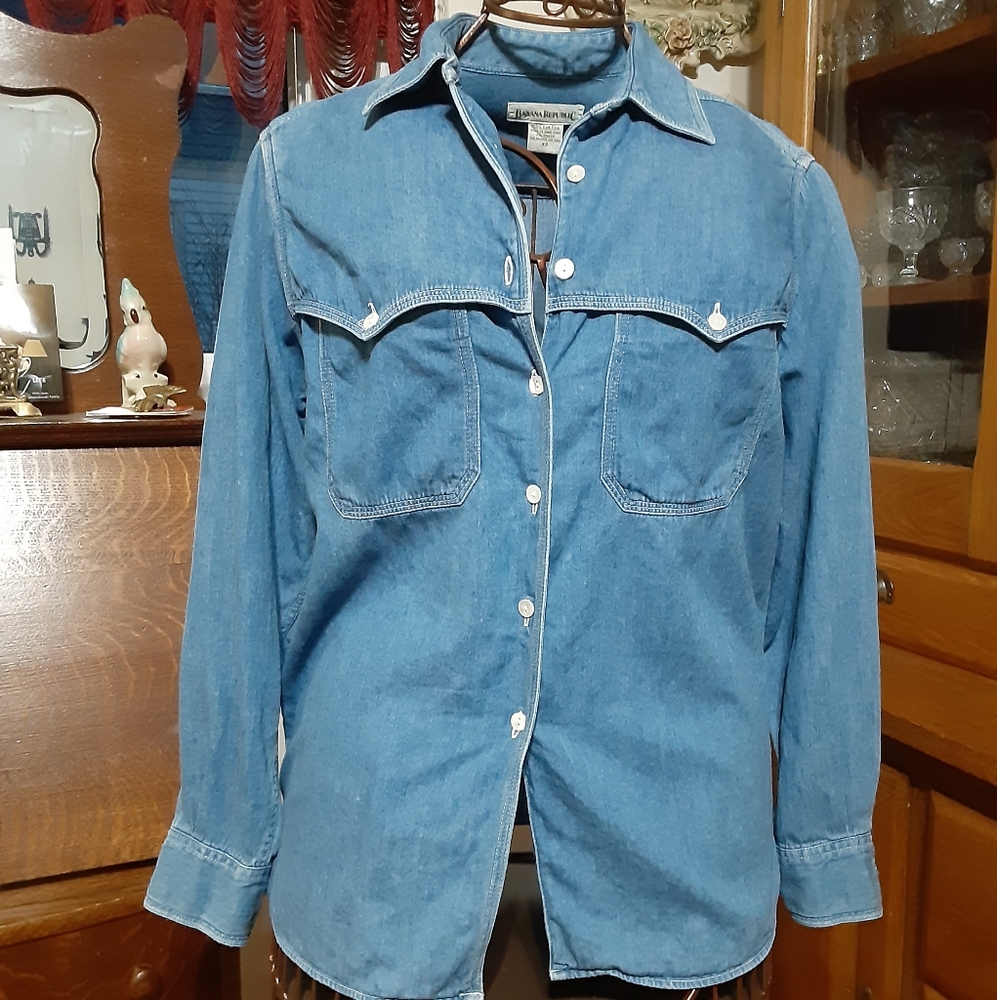 Banana Republic Women's Denim Shirt